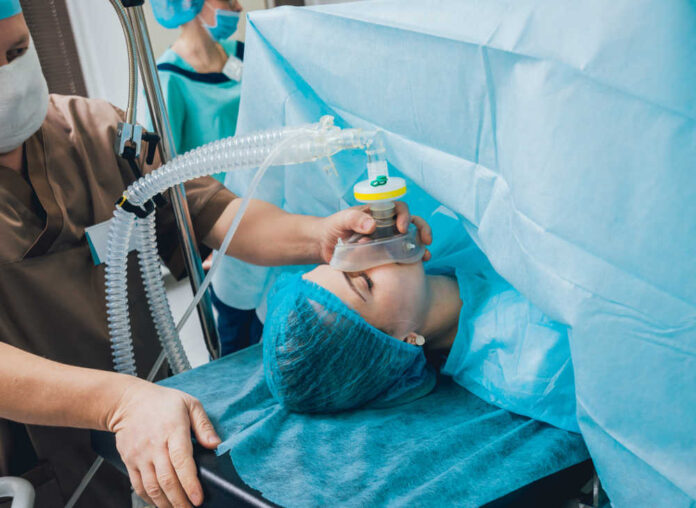 Pre,Oxygenation,For,General,Anesthesia.,Surgery,Equipment